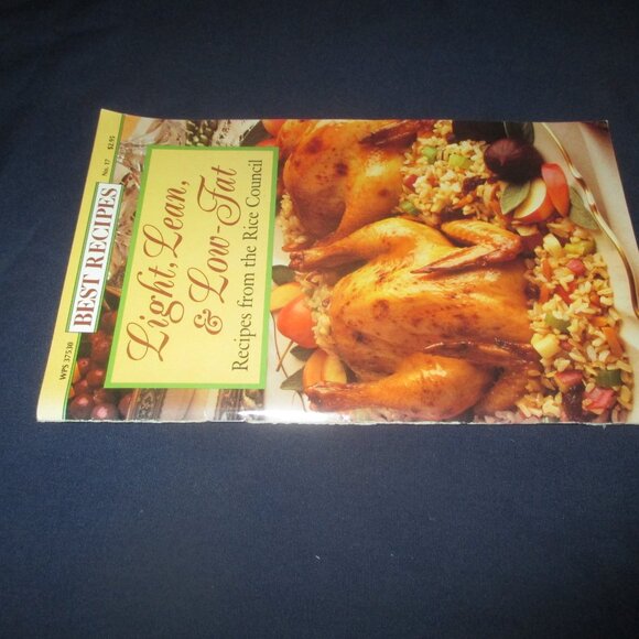 Best Recipes Light, Lean, & low-Fat No. 17 (Softcover, USA Rice Council, 1992) - Picture 3 of 3